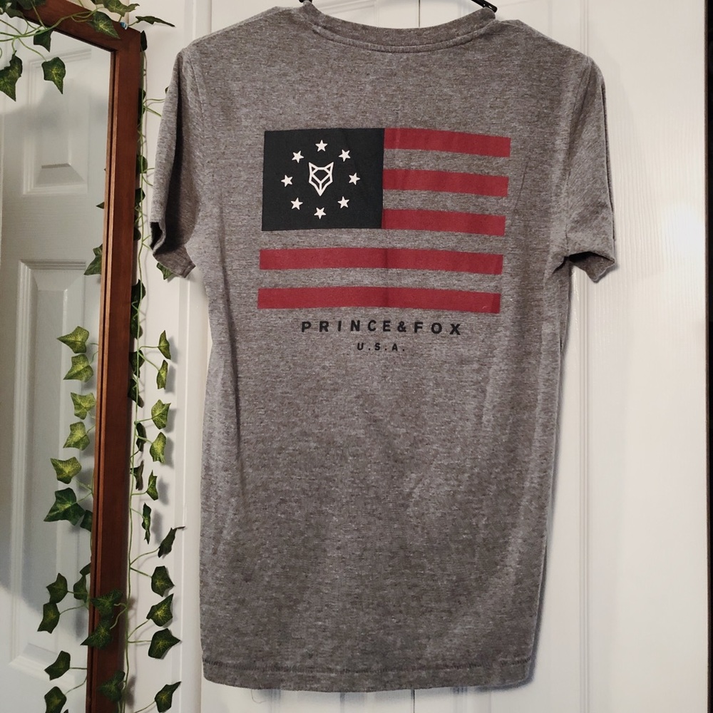American Flag Prince & Fox Tee